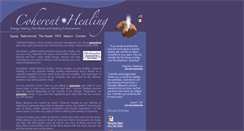Desktop Screenshot of coherenthealing.com